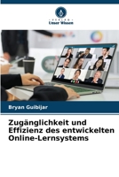 Zugänglichkeit und Effizienz des entwickelten Online-Lernsystems 6205677954 Book Cover