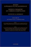 Heterocyclic Compounds Second Supplement IV PT.I/J 0444829806 Book Cover