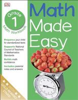 Math Made Easy: First Grade Workbook (Math Made Easy) 0789457245 Book Cover