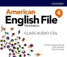 American English File Level 4 Class Audio CDs 0194906787 Book Cover