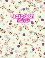2020-2021 Planner: Two Year Calendar Organizer and Goal Journal | January 2020 - December 2021 Daily, Weekly and Monthly Planner Book with Back Sticker Expression Wall for 2 Years | Design Code 189968 1701573830 Book Cover