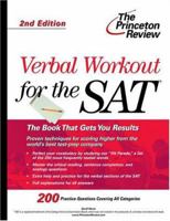 Verbal Workout for the SAT, 2nd Edition (Sat Verbal Workout) 0375761764 Book Cover