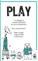 Word of the Year Planner and Goal Tracker: PLAY – To engage in creative activities for pure enjoyment  |  52 weekly pages for planning goals 1672245095 Book Cover