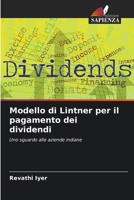 Modello di Lintner per il pagamento dei dividendi (Italian Edition) 6206928152 Book Cover