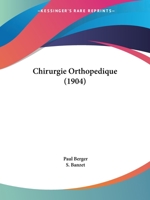 Chirurgie Orthop�dique... 0274583380 Book Cover