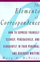 The Elements of Correspondence 0028608402 Book Cover