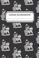 CHESS SCOREBOOK: Chess Notation Book and Chess Journal or Chess Scorebook for a Chess Lover, 6x9. 1713439360 Book Cover