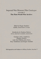 Imperial War Museum Film Catalogue I: Volume l - The First World War Archive (Bibliographies and Indexes in Military Studies) 0313293791 Book Cover