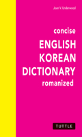 Concise English-Korean Dictionary: Romanized 0804801185 Book Cover