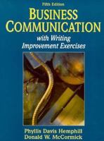 Business Communication With Writing Improvement Exercises 0130938807 Book Cover