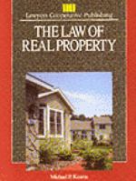The Law of Real Property (Delmar Paralegal) 0827348789 Book Cover
