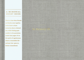 In Memory of: A Memorial Guest Book 1946873543 Book Cover