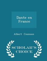 Dante En France... 1016545967 Book Cover