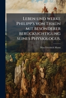 Der Physiologus Des Philipp Von Thaun Und Seine Quellen (1884) 3337736912 Book Cover