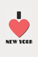 I HEART NEW YORK: JOURNAL / NOTEBOOK 1670125270 Book Cover