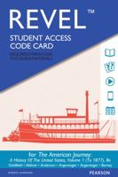 Revel for the American Journey: A History of the United States, Volume 1 (to 1877) -- Access Card 0134104587 Book Cover