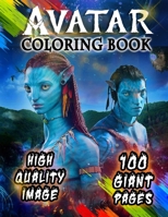 Avatar Coloring Book: Super Gift for Kids and Fans - Great Coloring Book with High Quality Images B08M28RBPH Book Cover