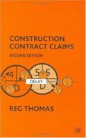 Construction Contract Claims 0333930800 Book Cover