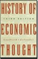 History of Economic Thought 0395668581 Book Cover