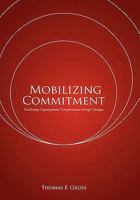 Mobilizing Commitment 1453577491 Book Cover