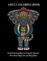 Adult Coloring Book: Fun Geometric Shapes With More Than 50 Animals Stress Relieving Designs - Elegant Mandala Patterns - Relaxing And Vari B08PG65HTT Book Cover