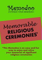 Memodoo Memorable Religious Ceremonies 1939235235 Book Cover