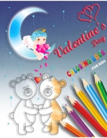 Valentine's Day Coloring Book for Kids: valentines day books for kids, cute valentines day cupid,valentines books for kids, hearts love, animals coloring books for boys and girls B08VBS3XGW Book Cover
