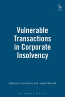 Vulnerable Transactions in Corporate Insolvency 1841133477 Book Cover