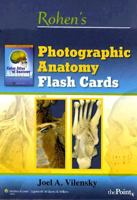 Rohen's Photographic Anatomy Flash Cards 0781778352 Book Cover