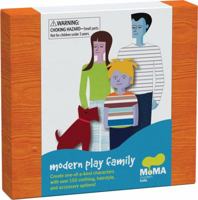 MoMA Modern Play Family: Create One-of-a-Kind Characters with Over 150 Clothing, Hairstyle, and Accessory Options! 0811873439 Book Cover