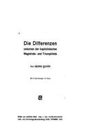 Die Differenzen Zwischen der Kapitolinischen Magistrats- und Triumphliste 1534924175 Book Cover