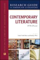 Contemporary Literature, 1970 to Present 081607867X Book Cover