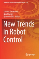 New Trends in Robot Control 9811518181 Book Cover
