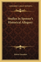 Studies in Spenser's Historical Allegory (Literary History) 1432504037 Book Cover