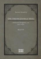 Der Dreißigjährige Krieg. Politische Ereignisse von 1622-1632. Band 4 (German Edition) 396345086X Book Cover