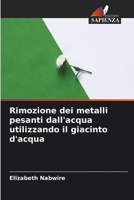 Rimozione dei metalli pesanti dall'acqua utilizzando il giacinto d'acqua 6205686392 Book Cover