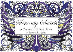Serenity Swirls Mini: 25 Unique Coloring Patterns for Stress Relief and Mindfulness (5 X 7) 1682301508 Book Cover