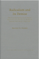 Radicalism and Its Demise: The Chinese Nationalist Party, Factionalism, and Local Elites in Jiangsu Province, 1924-1931 Volume 90 0892641398 Book Cover