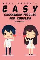 Will Smith Easy Crossword Puzzles For Couples - Volume 2 1367568366 Book Cover