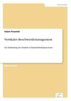 Vertikales Beschwerdemanagement 3838618068 Book Cover