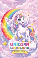 Unicorn Coloring Book: +70 UNIQUE DESIGN for kids ages 4 - 8 B08VTXHSTX Book Cover