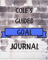 Cole's 2020 Goal Book: 2020 New Year Planner Guided Goal Journal Gift for Cole / Notebook / Diary / Unique Greeting Card Alternative 1677298456 Book Cover