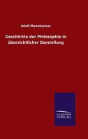 Geschichte Der Philosophie in Ubersichtlicher Darstellung 3846063533 Book Cover