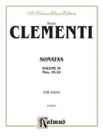 Piano Sonatas, Volume IV (Nos. 19-24)" 076927370X Book Cover