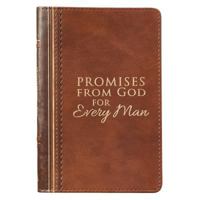 Promises from God for Every Man Brown Lux-Leather 1432129953 Book Cover