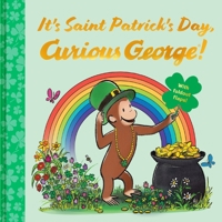 It's Saint Patrick's Day, Curious George! : Includes 7 Fold Out Flaps for Interactive Fun 0063513889 Book Cover