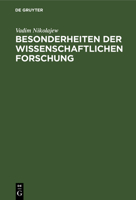 Besonderheiten Der Wissenschaftlichen Forschung 3112573137 Book Cover