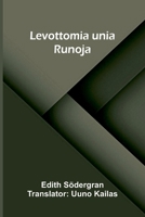 Levottomia unia: Runoja (Finnish Edition) 9375363732 Book Cover