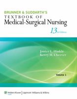 Brunner  Suddarth's Textbook of Medical-Surgical Nursing 1451146663 Book Cover