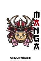 Manga Skizzenbuch: Handliches Notizbuch zum Selbstgestalten Leere Seiten f�r Comic, Anime und Manga Zeichnungen Geschenk f�r Kinder 1677362510 Book Cover